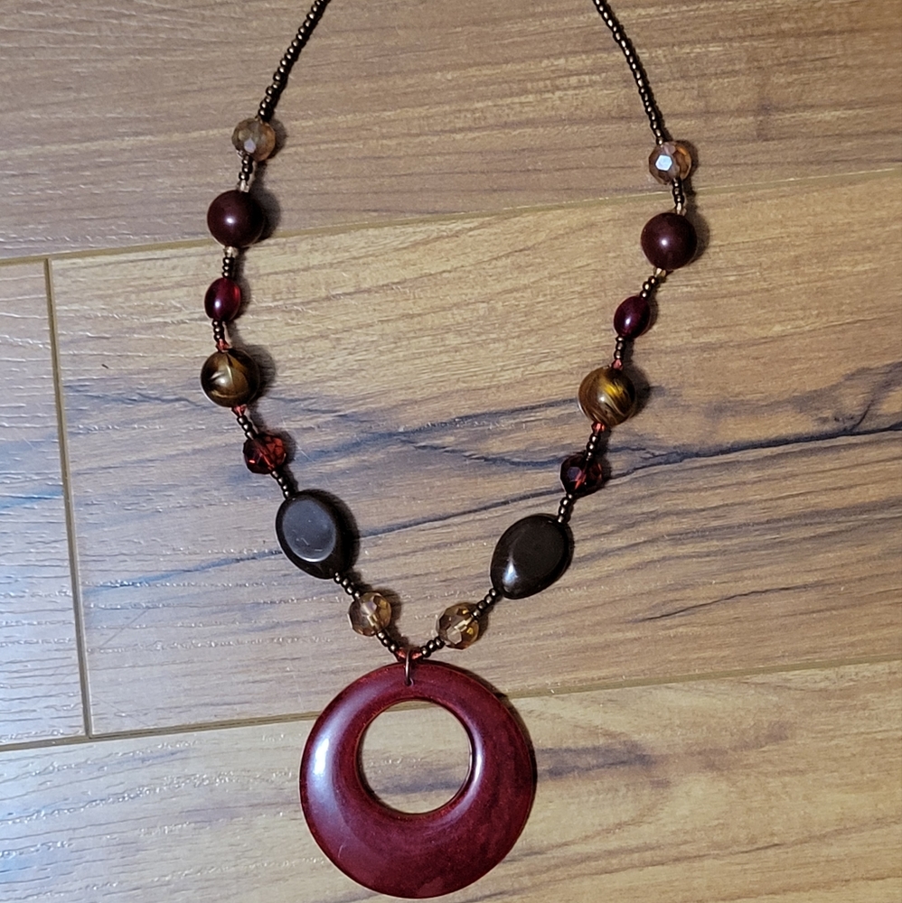 Chunky Beaded Necklace